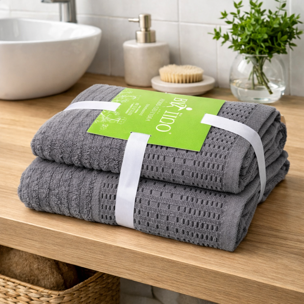 Pamučni deblji veliki ( 140x70cm ) + mali ( 50x90cm ) ručnik