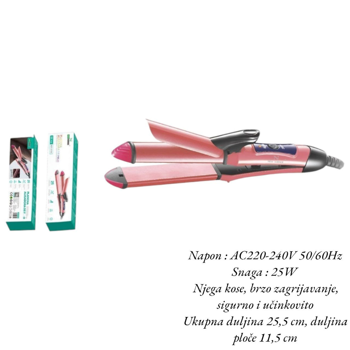 Pegla za kosu 25W NS - Feniks-shop