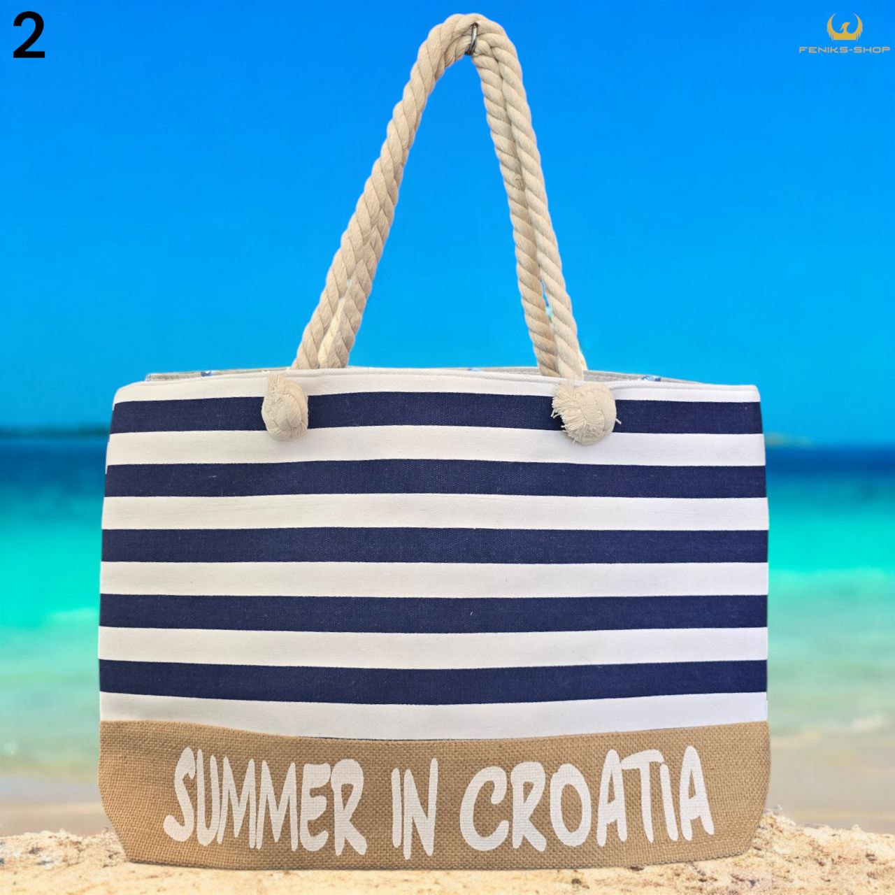 Platnena torba za plažu
