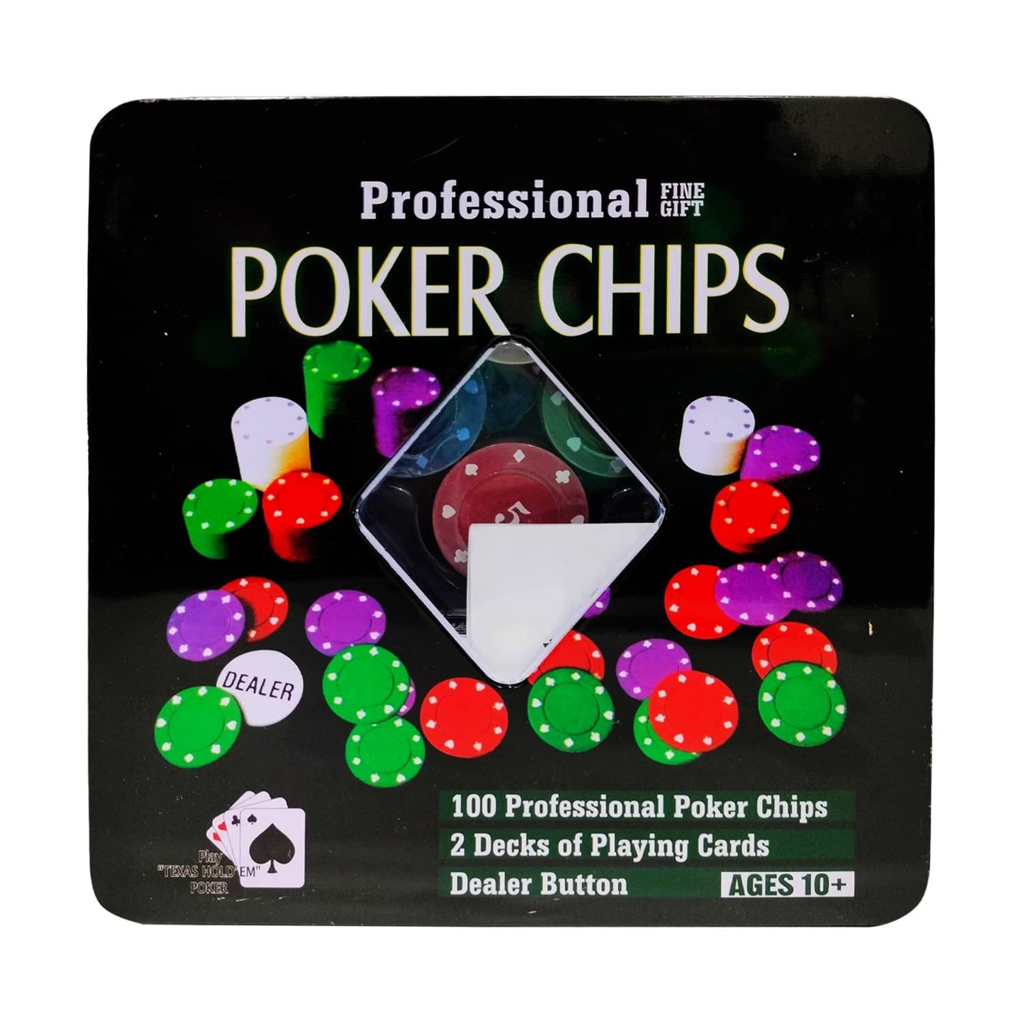 Poker set srednji 100 čipova - Feniks-shop