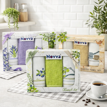 Poklon set ručnik + 2 krpe - 40x60cm
