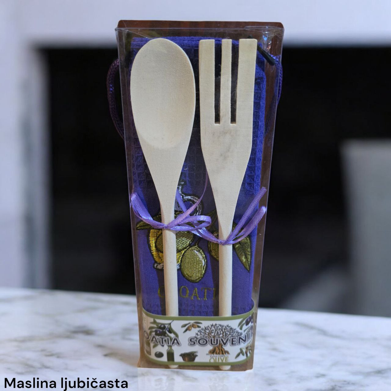 Poklon set 2x kuhače + krpa ( 60x40 cm) - Feniks-shop