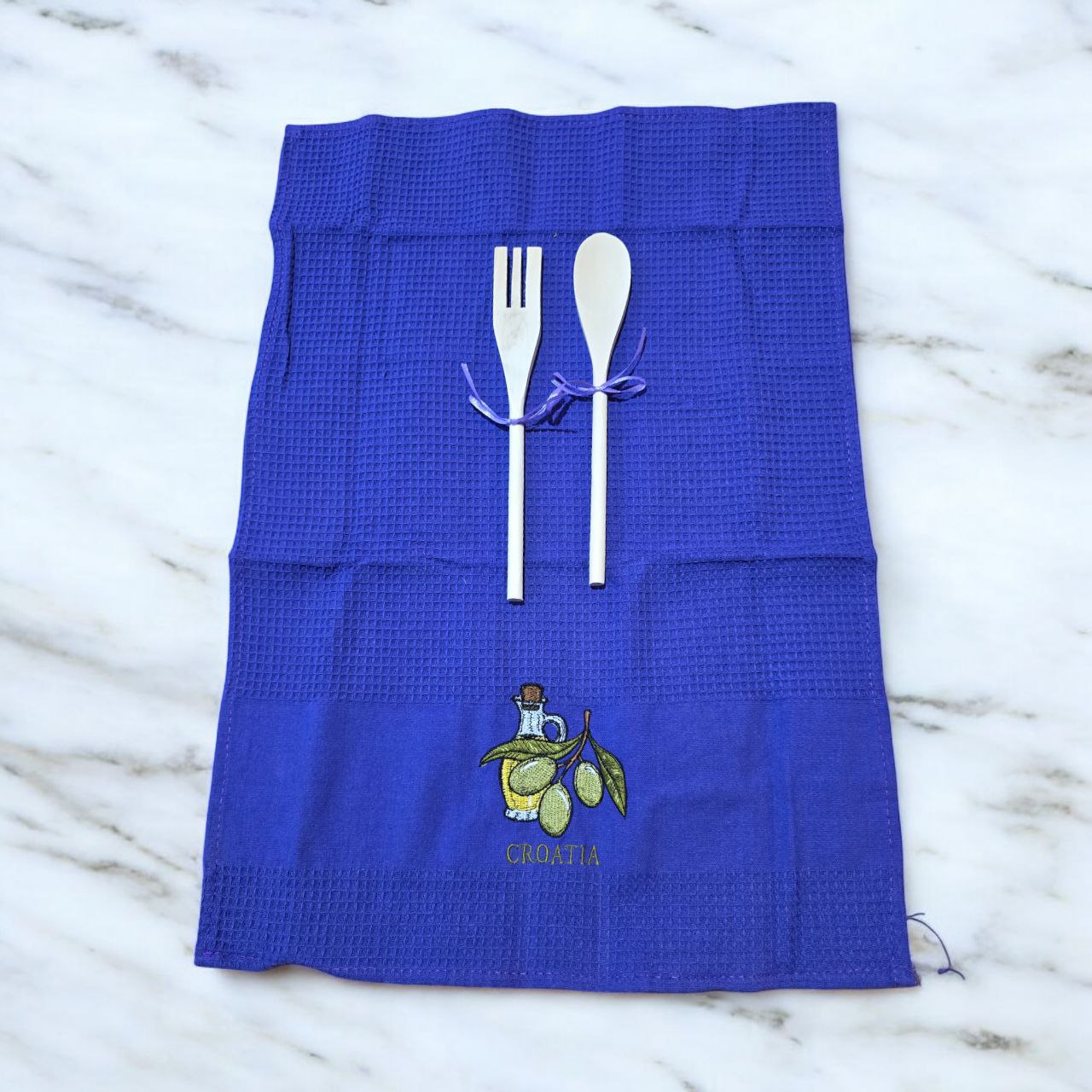 Poklon set 2x kuhače + krpa ( 60x40 cm) - Feniks-shop