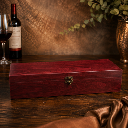Poklon set za vino u drvenoj kutiji – 4 dijela