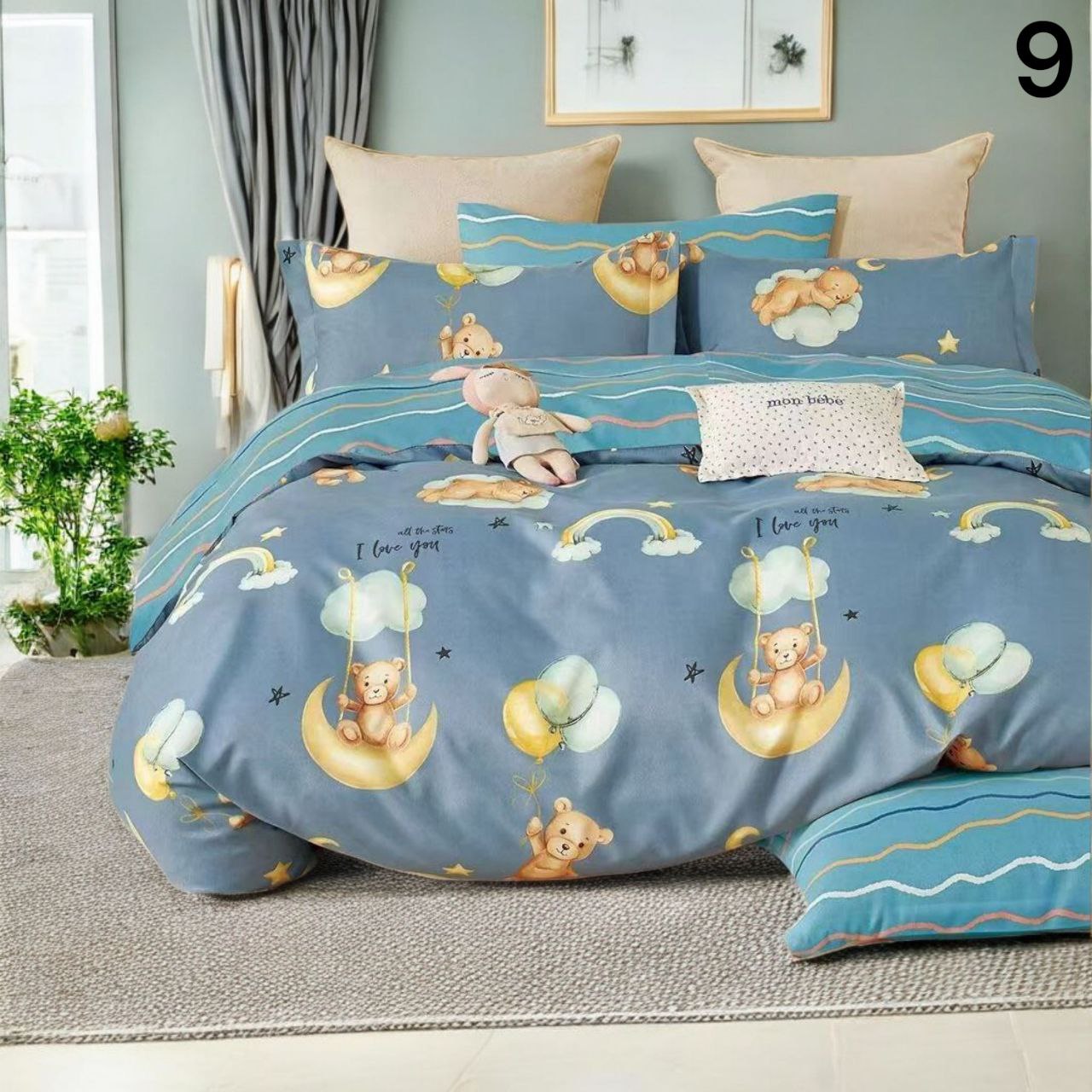 Posteljina 3-dijelna novi modeli 140x200cm