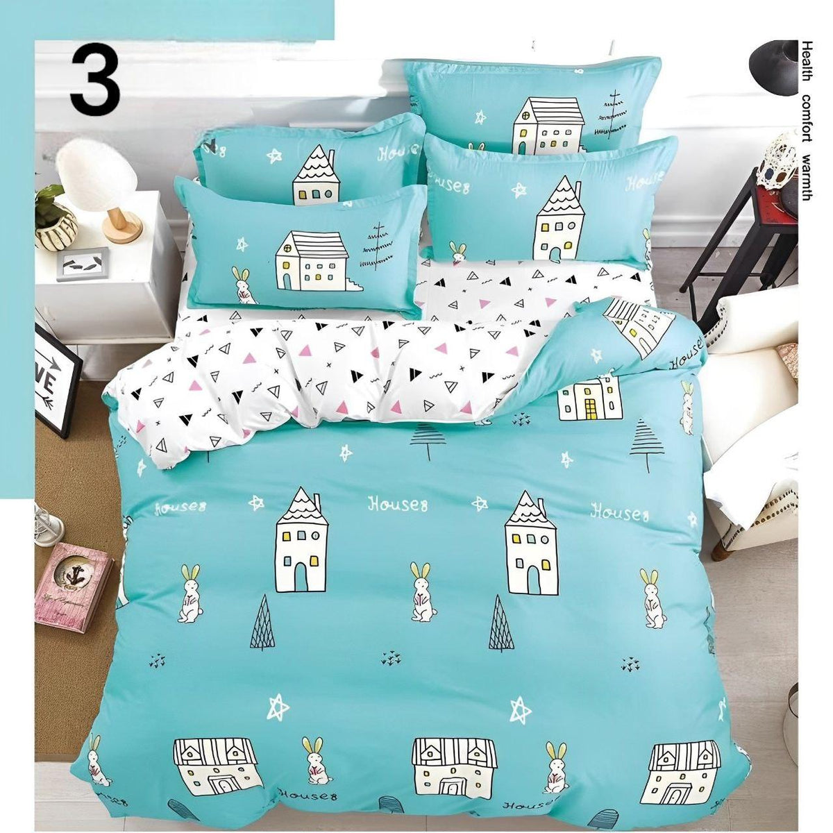 Posteljina 3-djelna 140x200cm ( 22 modela ) - Feniks-shop