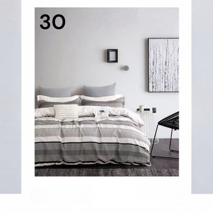 Posteljina 6-dijelova s 2 lica 200x220 cm