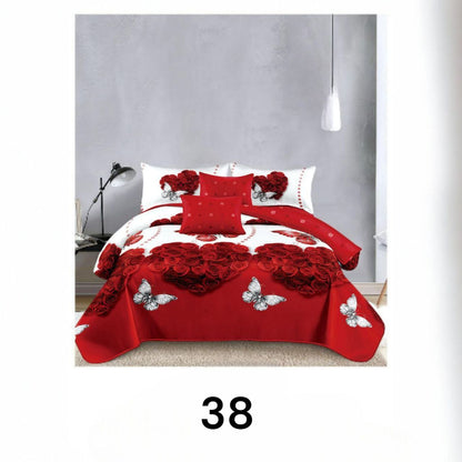 Posteljina 6-dijelova s 2 lica 200x220 cm