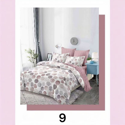 Posteljina 6-dijelova s 2 lica 200x220 cm