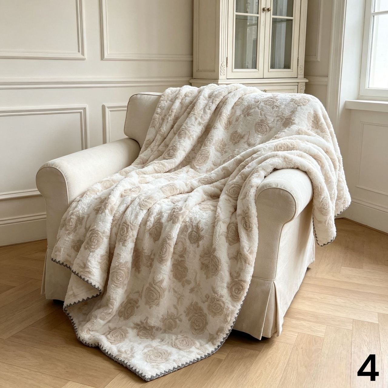 Premium dvostrani pokrivač od mliječne vune 200×230 cm – 5 modela