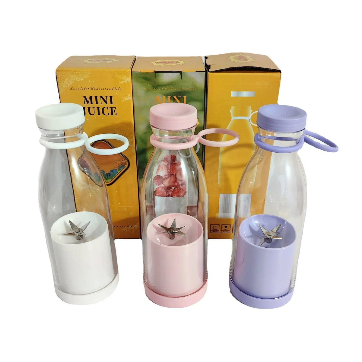 2 kom prijenosni mini blender 420ml AKCIJA - Feniks-shop