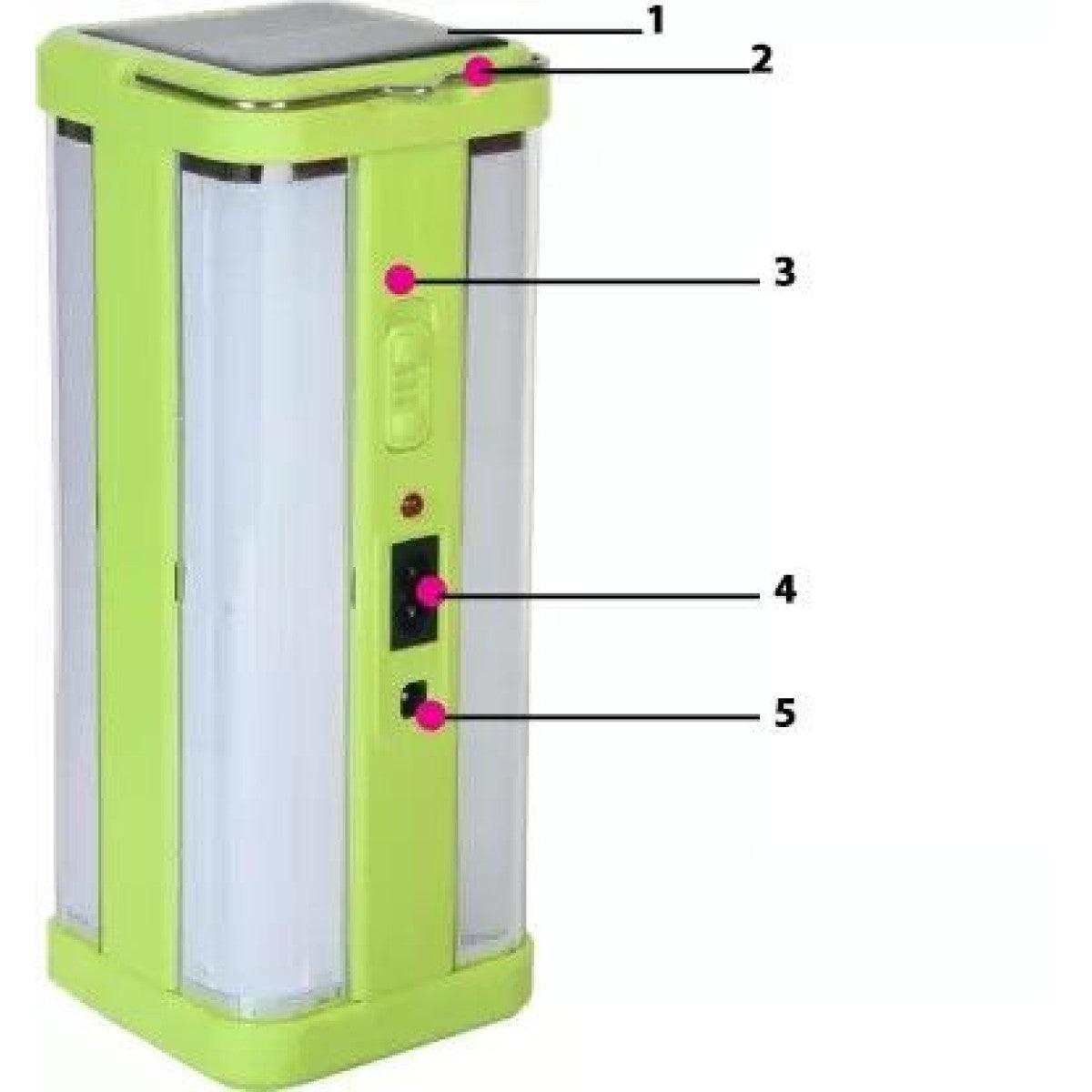 Prijenosno punjivo solarno svjetlo - Feniks-shop