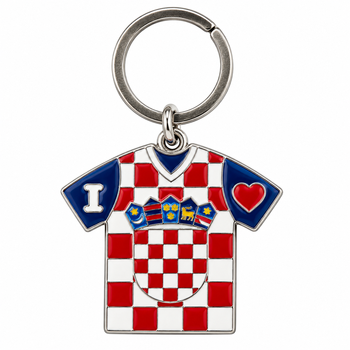 Privjesak za ključeve Hrvatska – hrvatski dres i grb