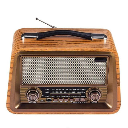 Retro veliki bluetooth radio