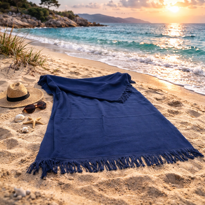 Ručnik za plažu sa frotirnom stranom 2+1 gratis ( 3 boje )