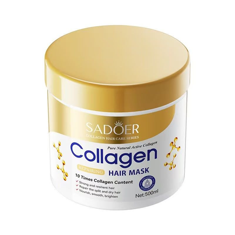 SADOER Collagen Hair Mask – Obnavljajuća maska za kosu s kolagenom 500 ml