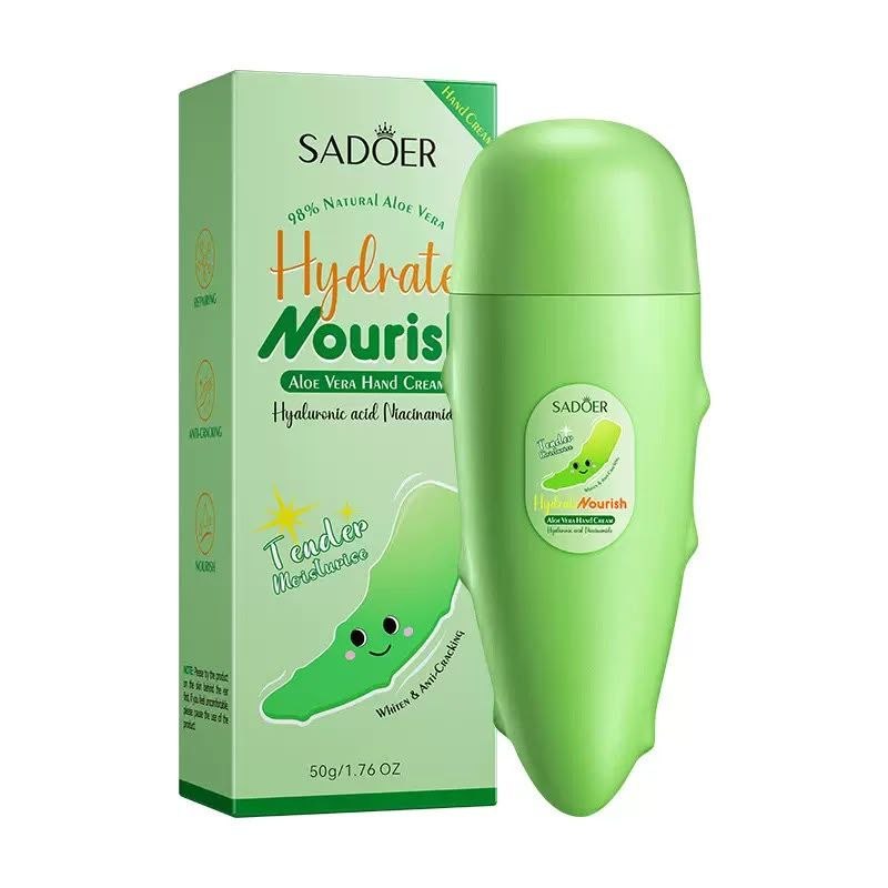 SADOER hidratantna krema za ruke – Jagoda, Aloe Vera ili Banana