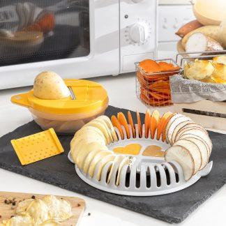 Set za domaći čips za mikrovalnu pećnicu - Feniks-shop