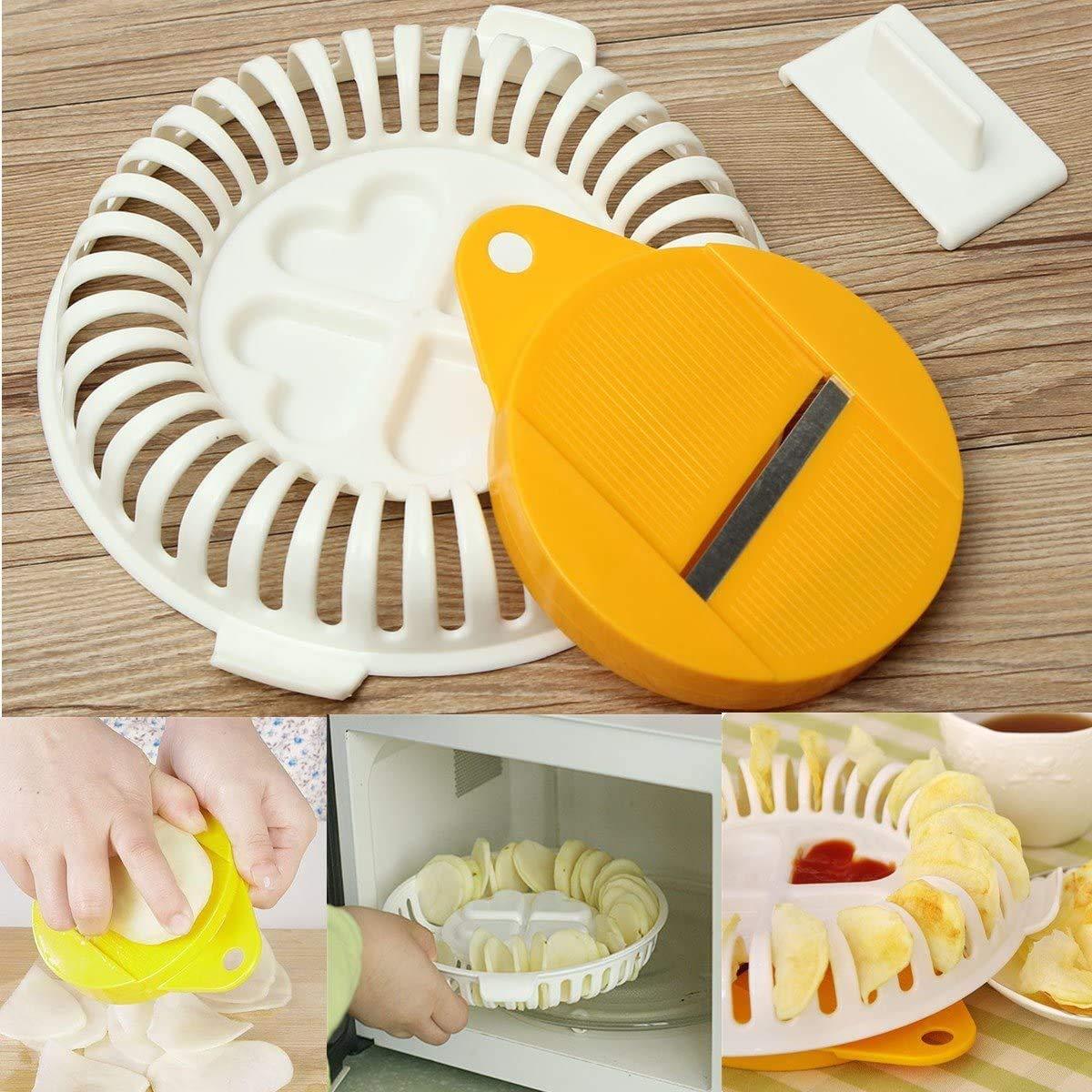 Set za domaći čips za mikrovalnu pećnicu - Feniks-shop