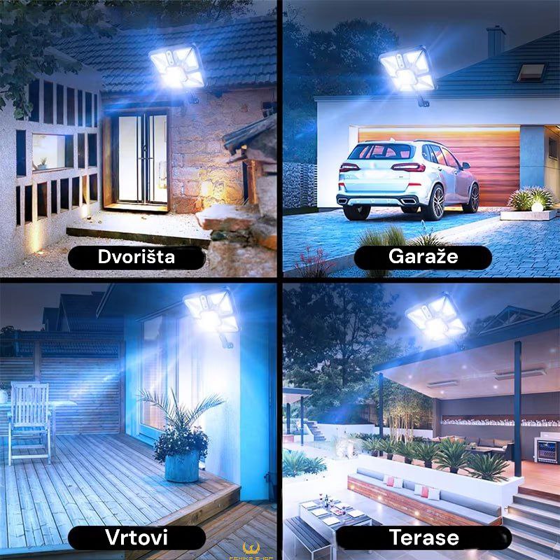 Solarna ulična lampa sa daljinskim - Feniks-shop
