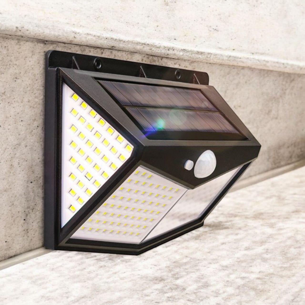 Solarna senzor lampa 212 LED vodootporna