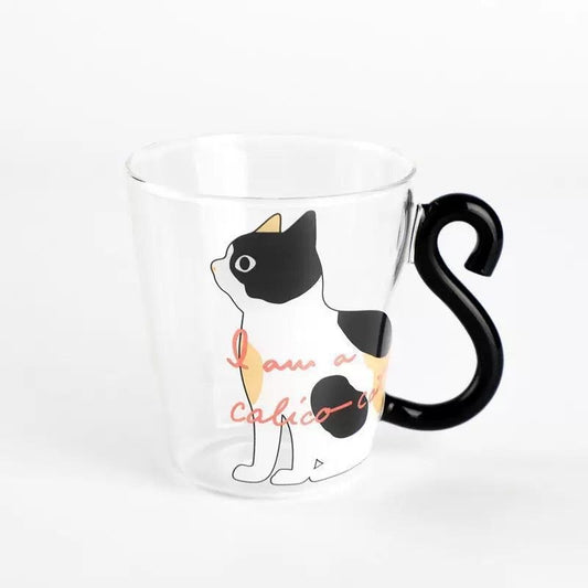 Staklena šalica Mačka 200 ml