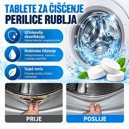 Tablete za dubinsko čišćenje perilice rublja – 20 kom