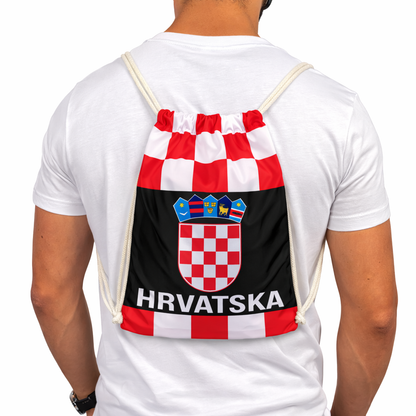Torba za stvari Hrvatska 35x48 cm pamuk