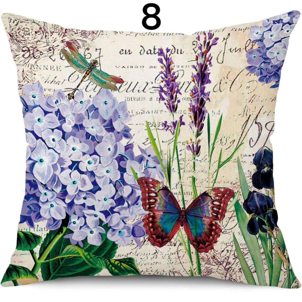 2 jastuka + 2 ukrasne jastučnice 45x45 cm - Feniks-shop