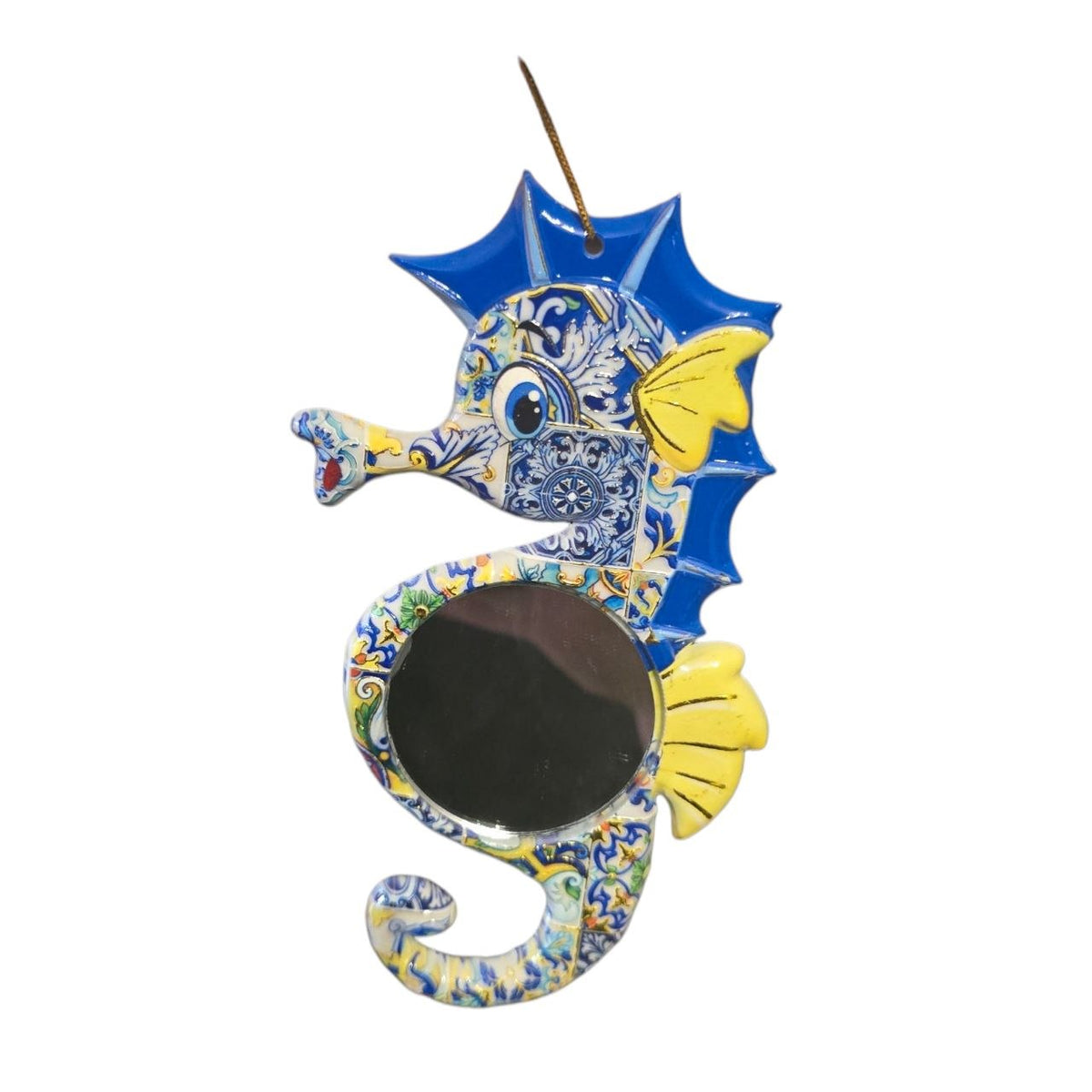 Ukrasni magnet ogledalo Croatia – morski konjić