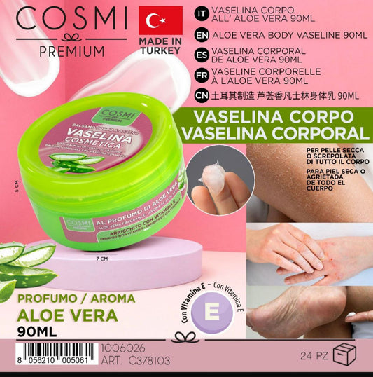 Vazelin za tijelo – intenzivna njega suhe i ispucale kože (90 ml)