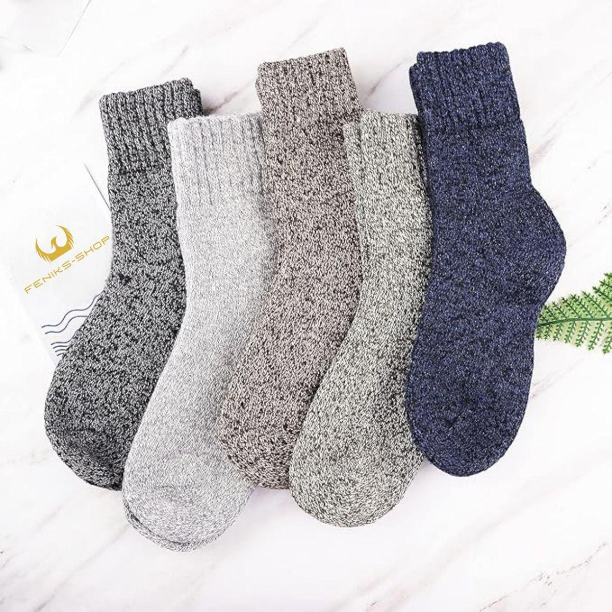 Vunene termo čarape - Merino - Feniks-shop