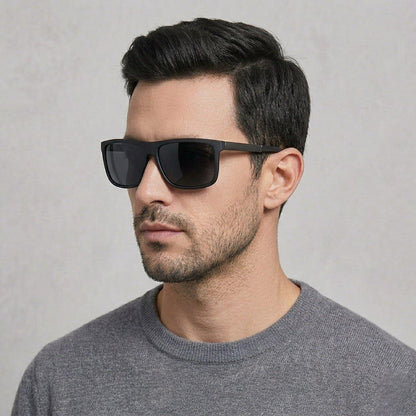 Wayfarer muške polarizirane sunčane naočale mat crne P8556