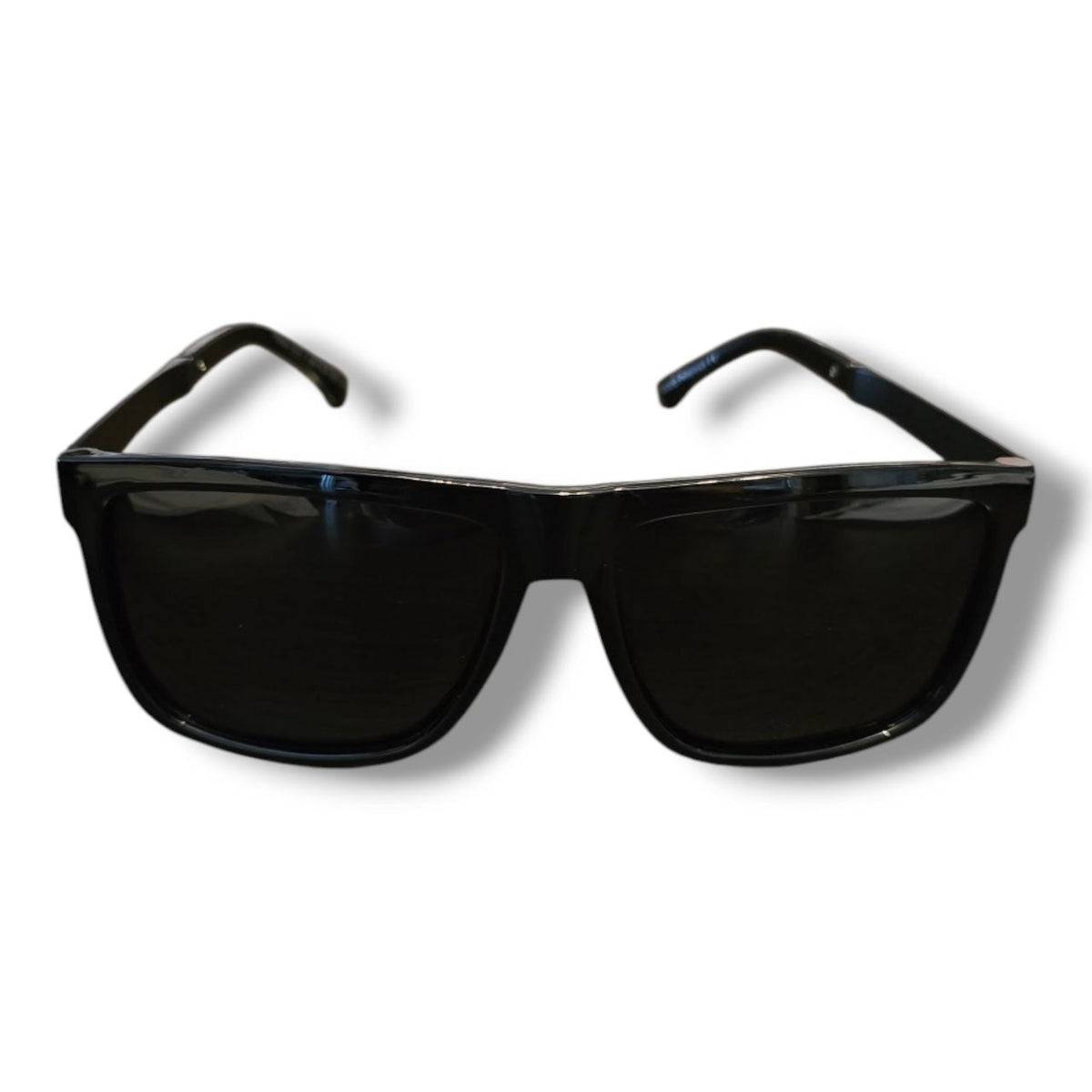 Wayfarer muške polarizirane sunčane naočale lakirane crne P8556 – slika 2