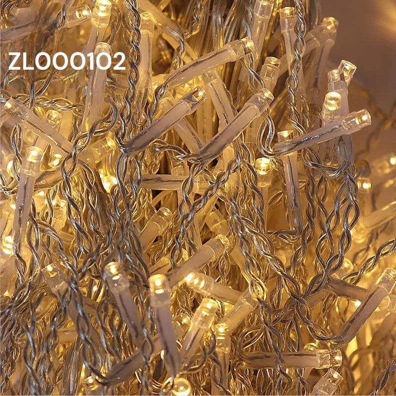 Led trakaste lampice 5M toplo bijele na struju - Feniks-shop