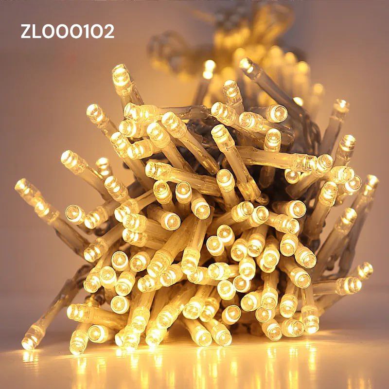 Led trakaste lampice 5M toplo bijele na struju - Feniks-shop