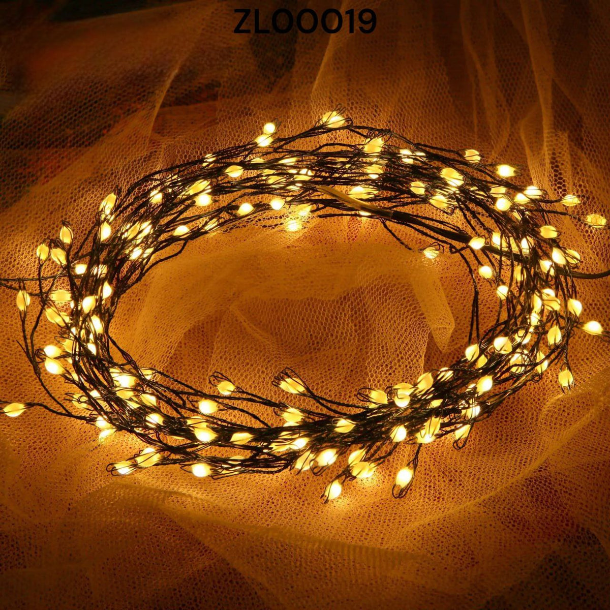 Lampice za bor 10M + 1M toplo bijele 100kom na baterije ZL00019 - Feniks-shop