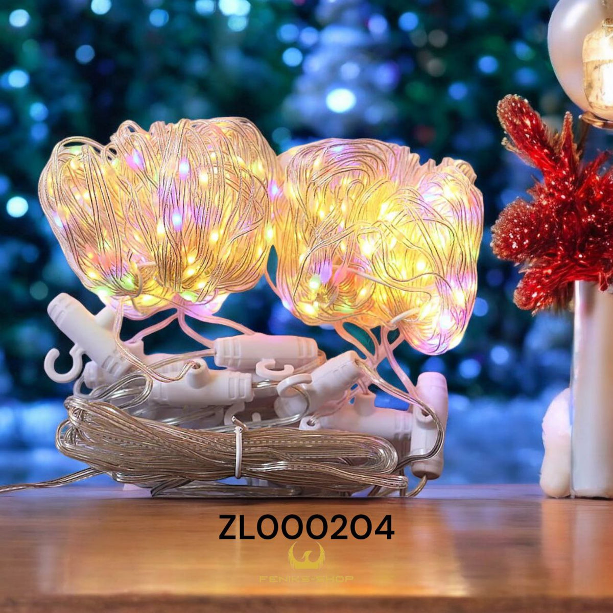 Led zavjese šarene 3x3M na usb - Feniks-shop