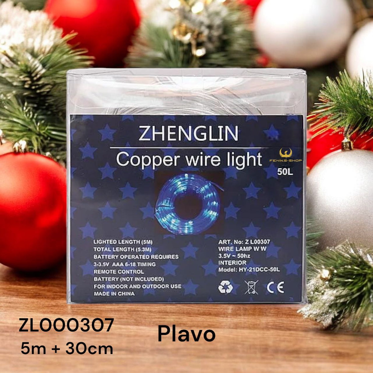 Led vodootporno crijevo 5M + 30CM sve boje na baterije - Feniks-shop