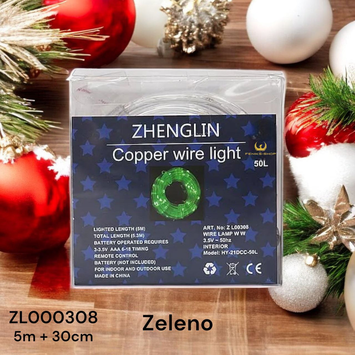 Led vodootporno crijevo 5M + 30CM sve boje na baterije - Feniks-shop