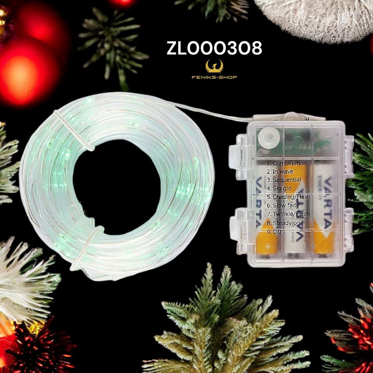 Led vodootporno crijevo 5M + 30CM sve boje na baterije - Feniks-shop