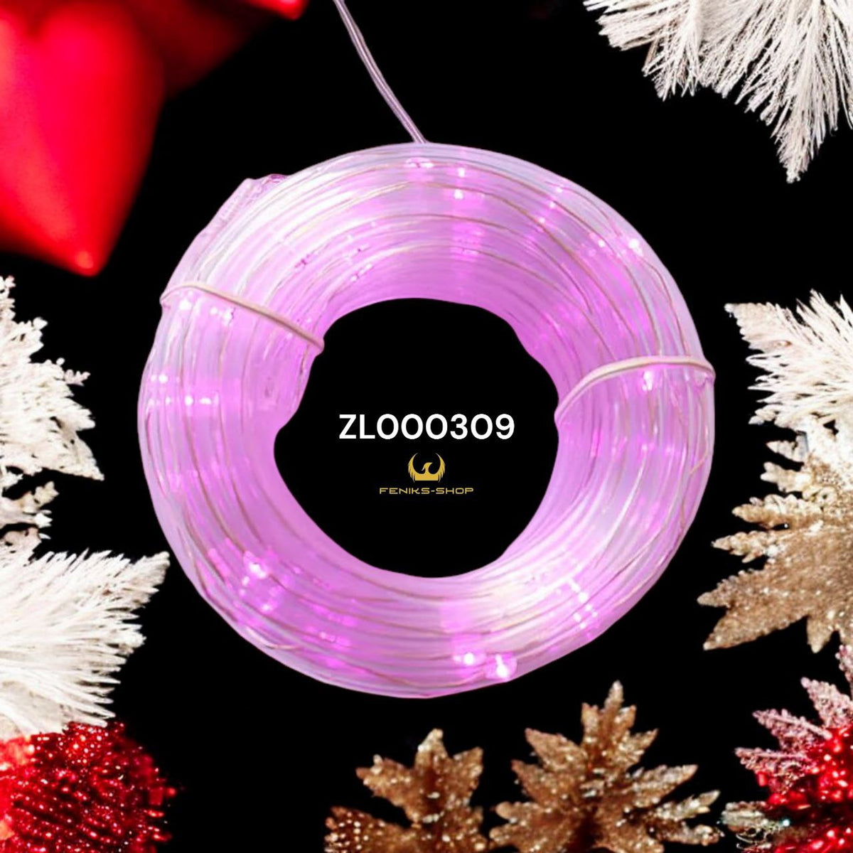 Led vodootporno crijevo 5M + 30CM sve boje na baterije - Feniks-shop