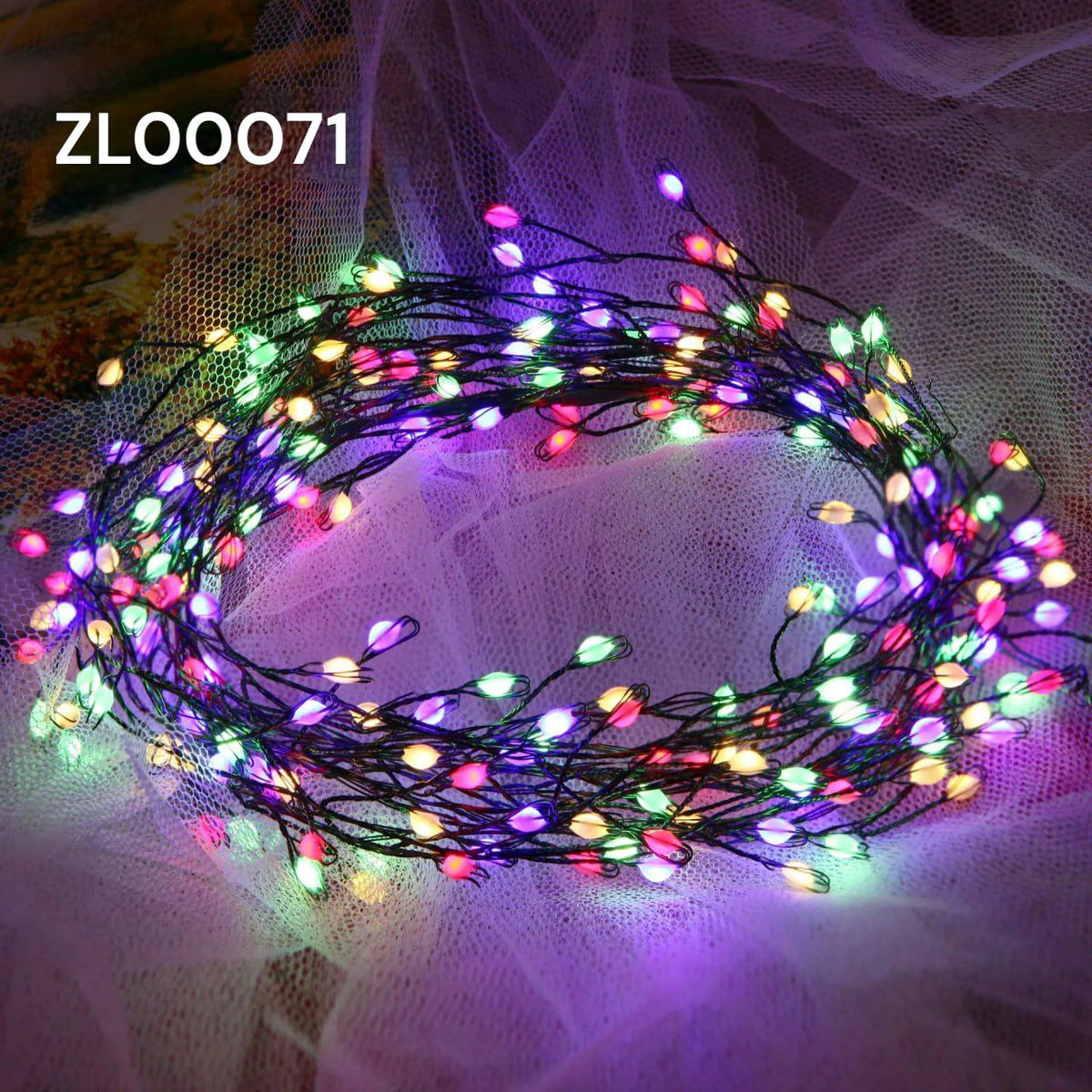 Lampice za bor Šarene 6M + 3M na struju 200kom model 2 ZL00071 - Feniks-shop