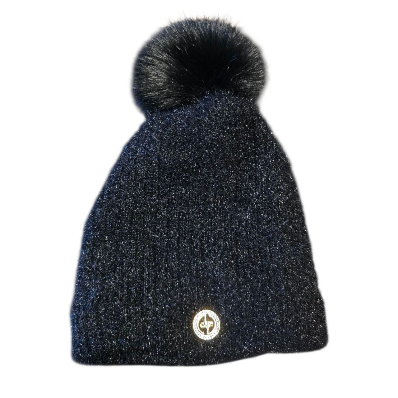 Ženska zimska kapa Glam s coflekom