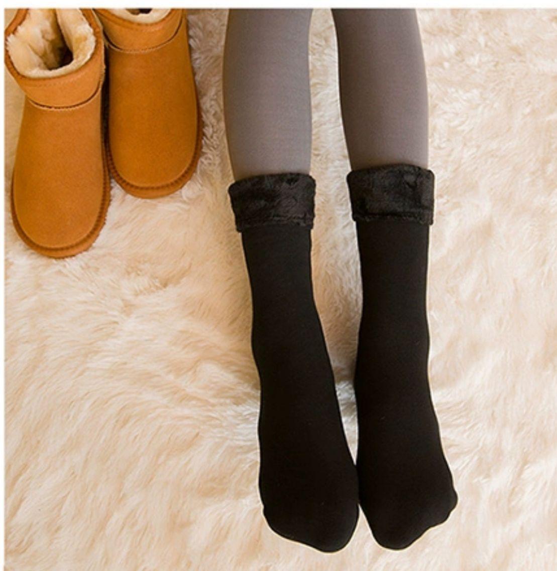 Ženske termo čarape crne ( 6 ili 12 pari ) - Feniks-shop