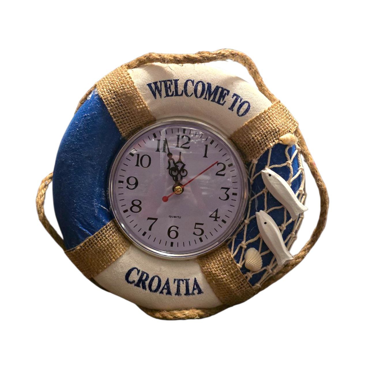 Zidni mornarski sat Croatia