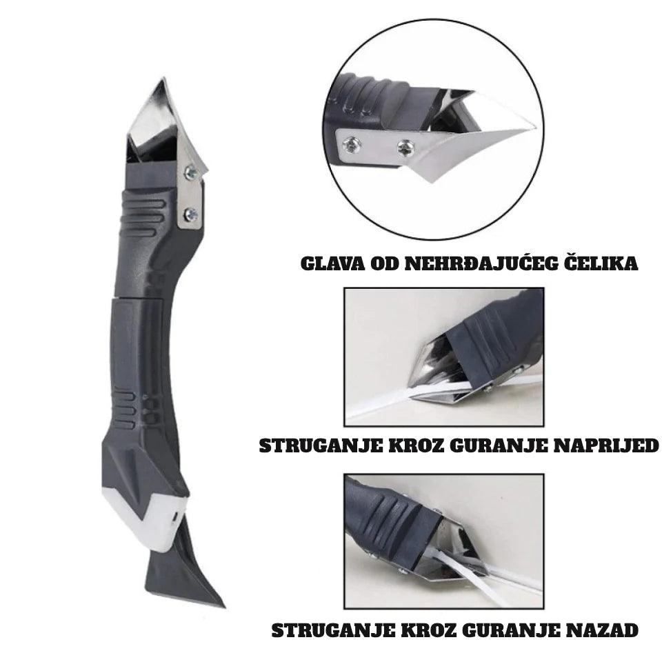 Alat za zaglađivanje i uklanjanje silikona s 5 nastavaka 1+1 gratis - Feniks-shop