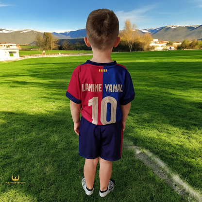 Dječji nogometni dres komplet Yamal - Barca